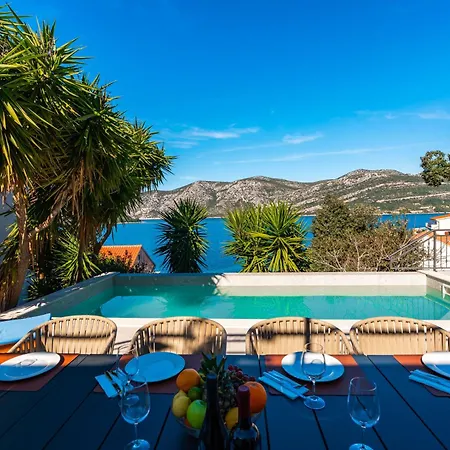Adriatic Breeze - Sea View With Pool Near Korcula